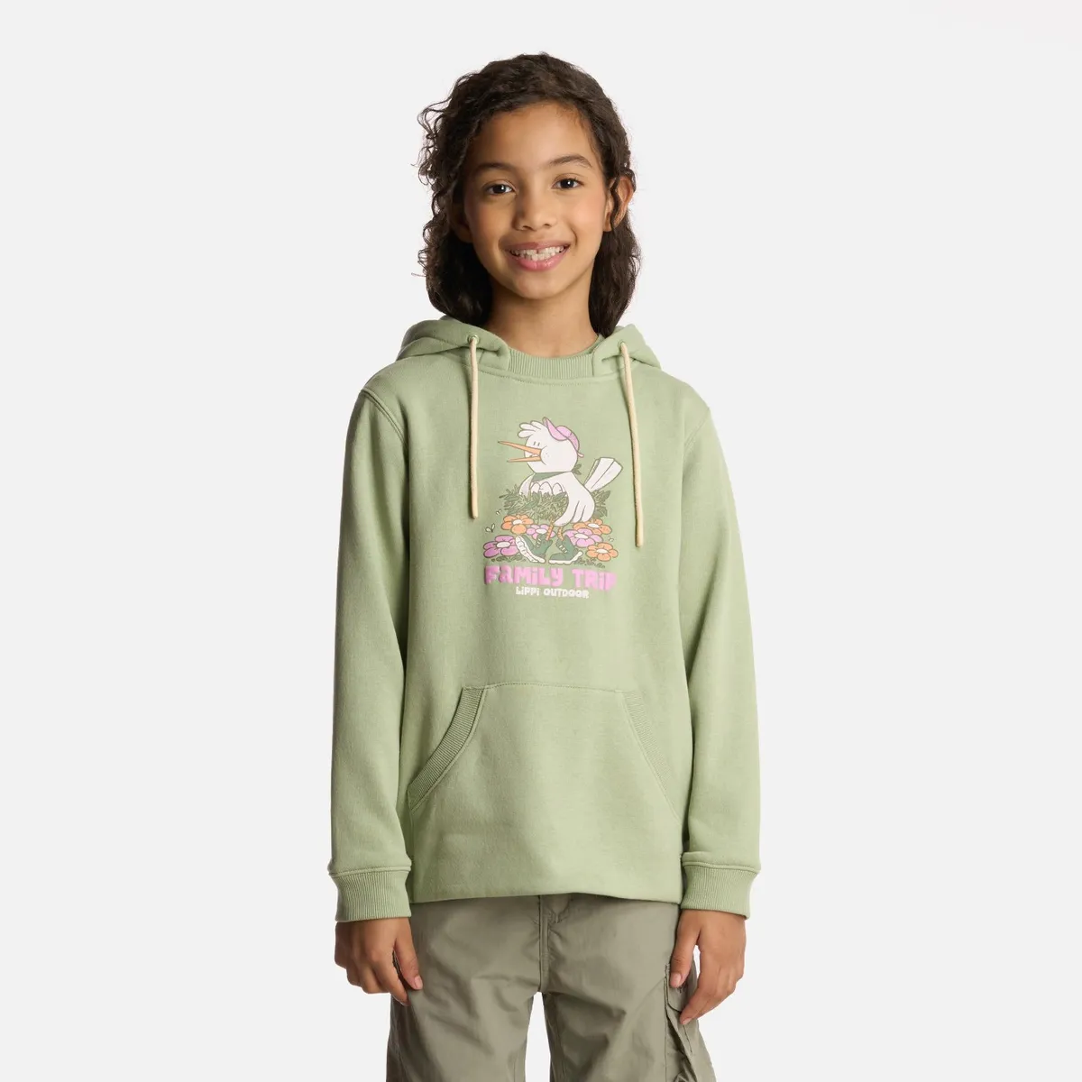 LIPPI - Polerón Niña Insigne Hoody Sweatshirt Jade Lippi