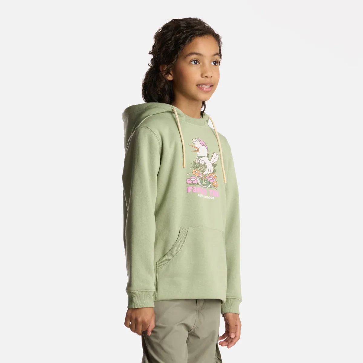 LIPPI - Polerón Niña Insigne Hoody Sweatshirt Jade Lippi