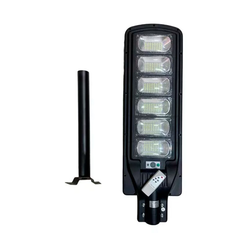 GENERICO - Foco Solar 600w Potente Luz Led Exterior + Soporte Negro