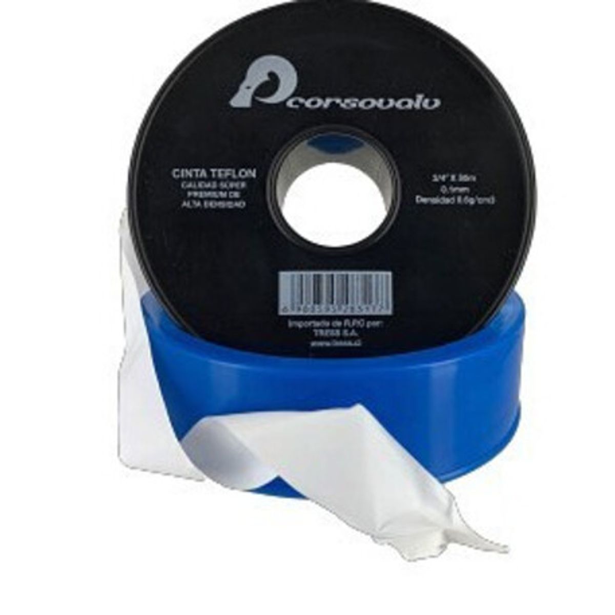 GENERICO - TEFLON ROLLO JUMBO 50MTS X 34 CORSOVALV