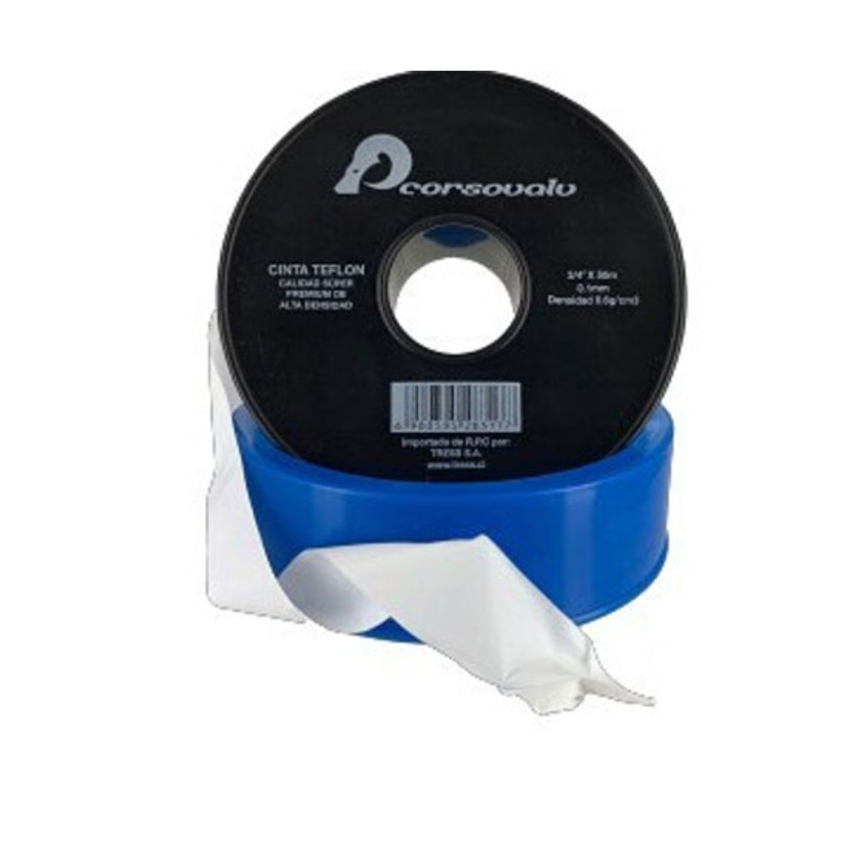 GENERICO - TEFLON ROLLO JUMBO 50MTS X 34 CORSOVALV