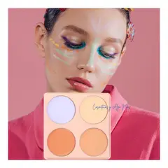 USHAS - Paleta de 4 tonos de correctores en crema
