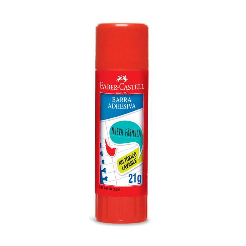 FABER-CASTELL - Pegamento En Barra Adhesiva Faber-Castell 21 Grs