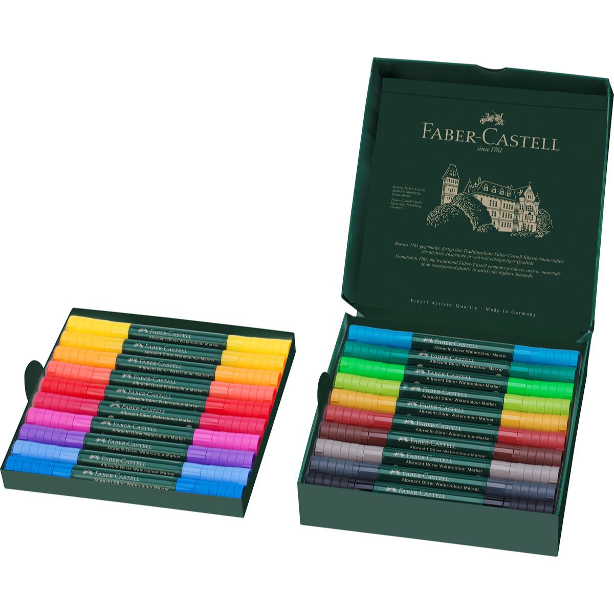 FABER-CASTELL - Marcadores Acuarelables A.Dürer Faber-Castell x20 Colores