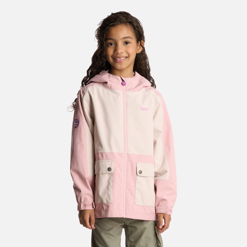 LIPPI - Chaqueta Niña FirePlace B-Dry Jacket Rosado Lippi