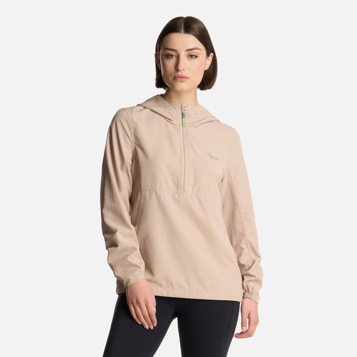 LIPPI - Chaqueta Mujer Nightfall WindBreaker 1/4 Zip Hoody Jacket Arena Lippi