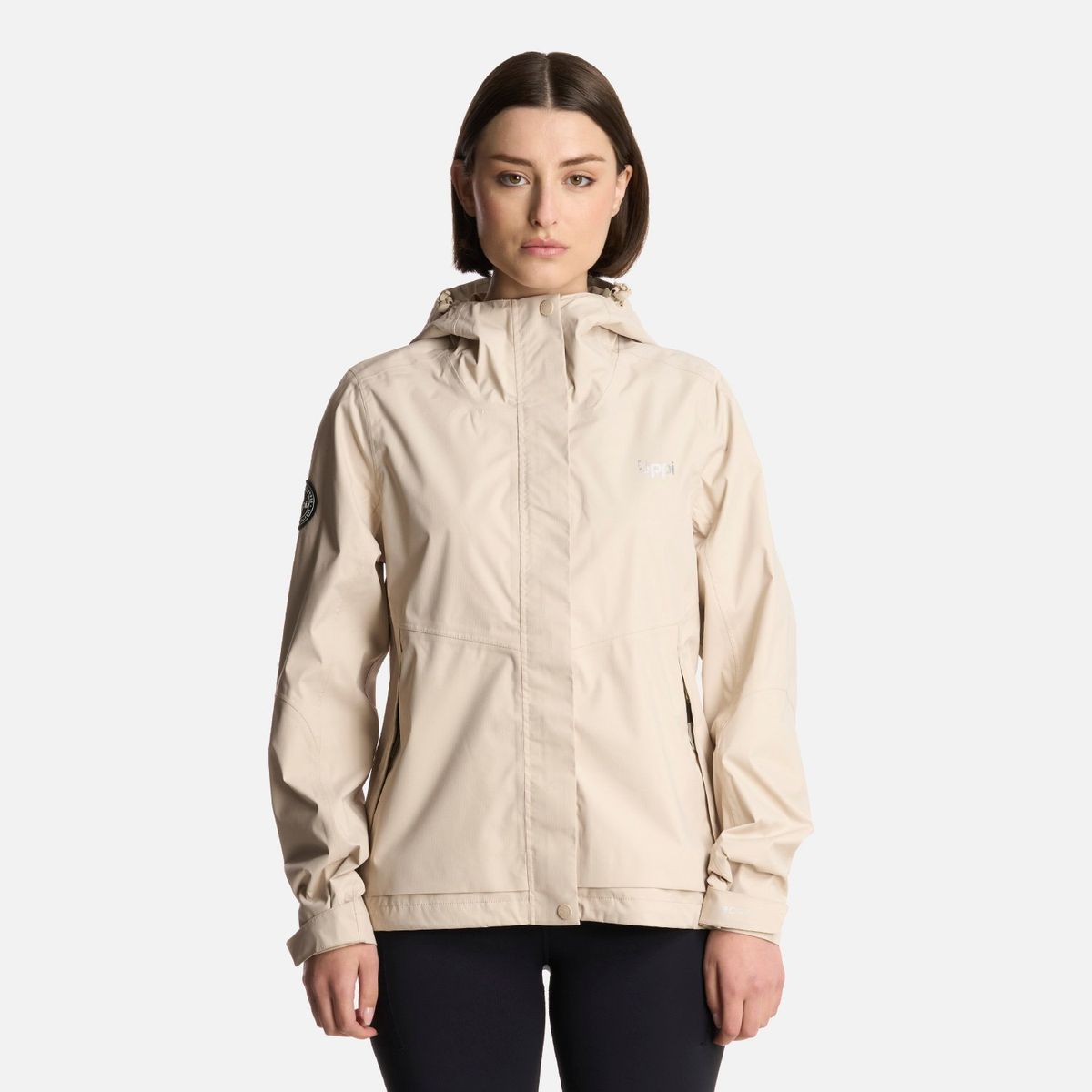 LIPPI - Chaqueta Mujer Blizzard B-Dry Hoody Jacket Beige Lippi