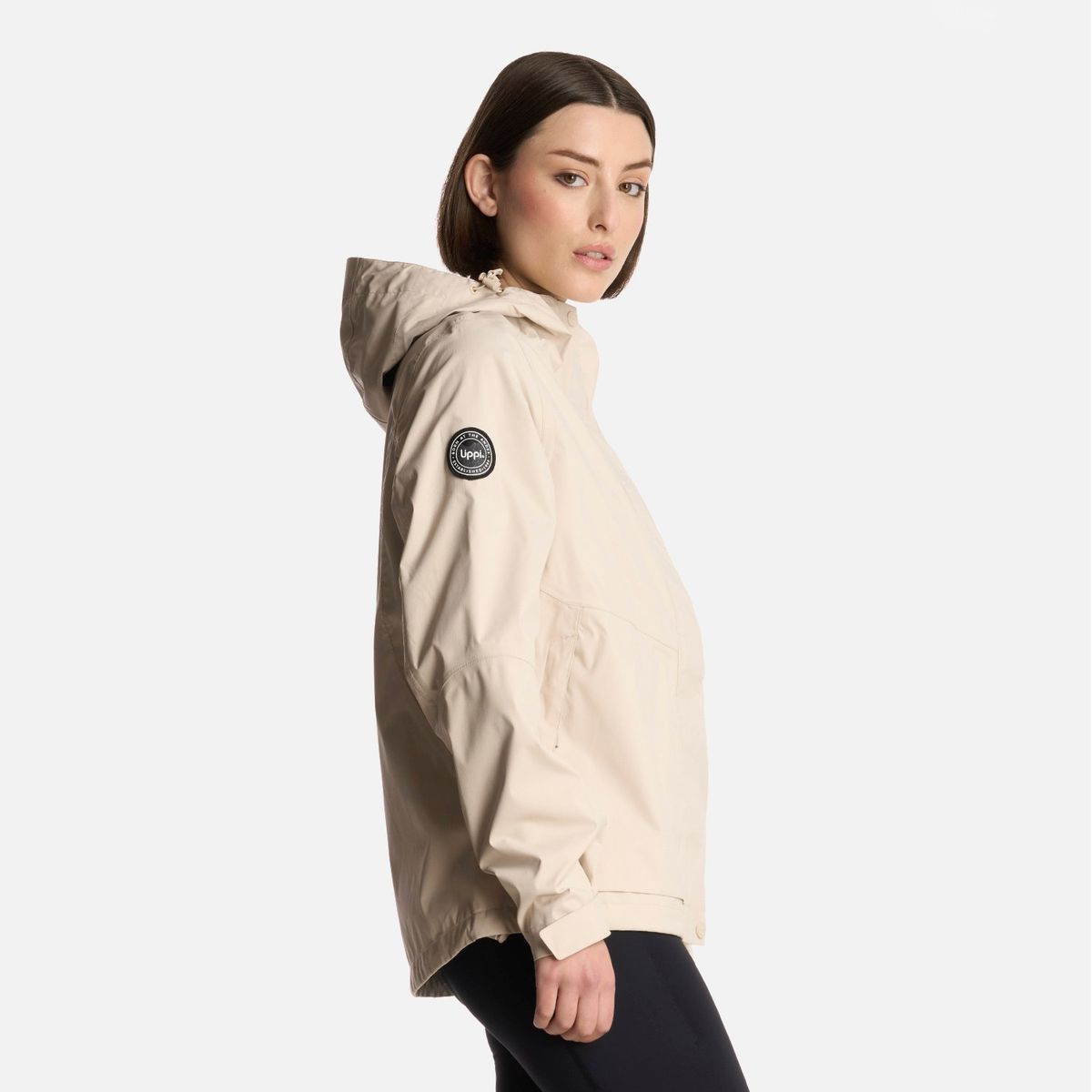 LIPPI - Chaqueta Mujer Blizzard B-Dry Hoody Jacket Beige Lippi
