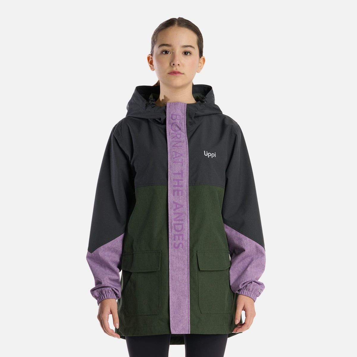 LIPPI - Chaqueta Teen Girl FirePlace B-Dry Jacket Negro Lippi