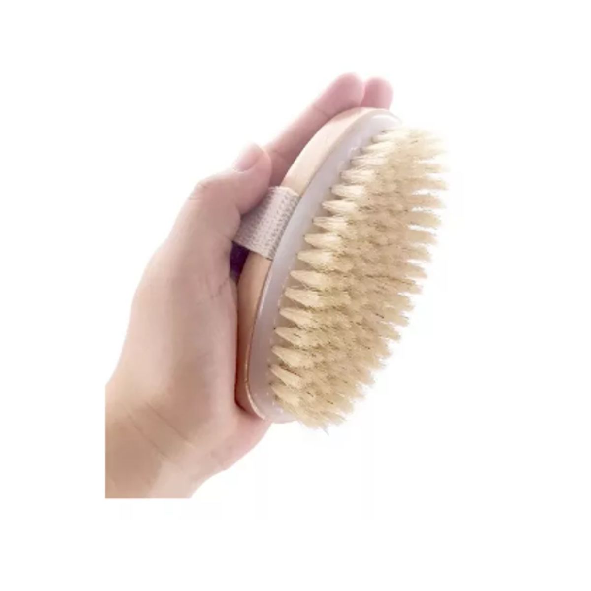 GENERICO - Cepillo De Ducha De Madera Con Cerdas Suaves