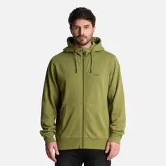 LIPPI - Polerón Hombre Ulmo Full Zip Hoody Sweatshirt Verde