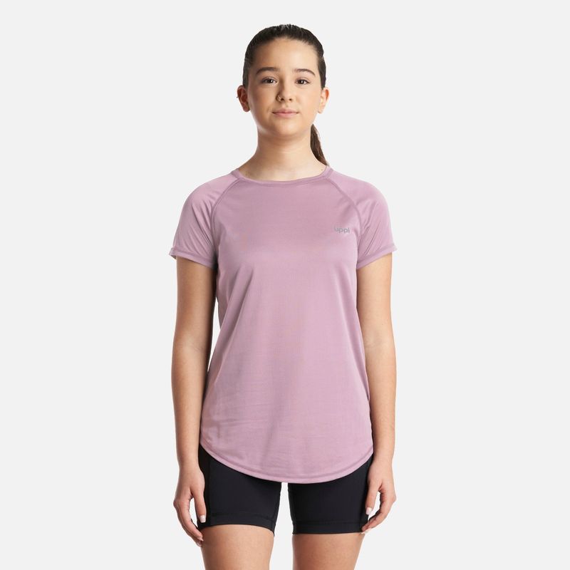 LIPPI - Polera Teen Girl Core Q-Dry T-Shirt Lila Lippi