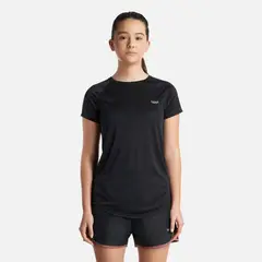 LIPPI - Polera Teen Girl Core Q-Dry T-Shirt Negro