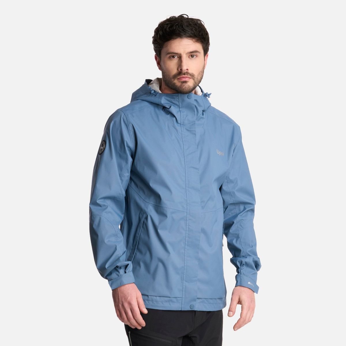LIPPI - Chaqueta Hombre Blizzard B-Dry Hoody Jacket Azul Piedra Lippi