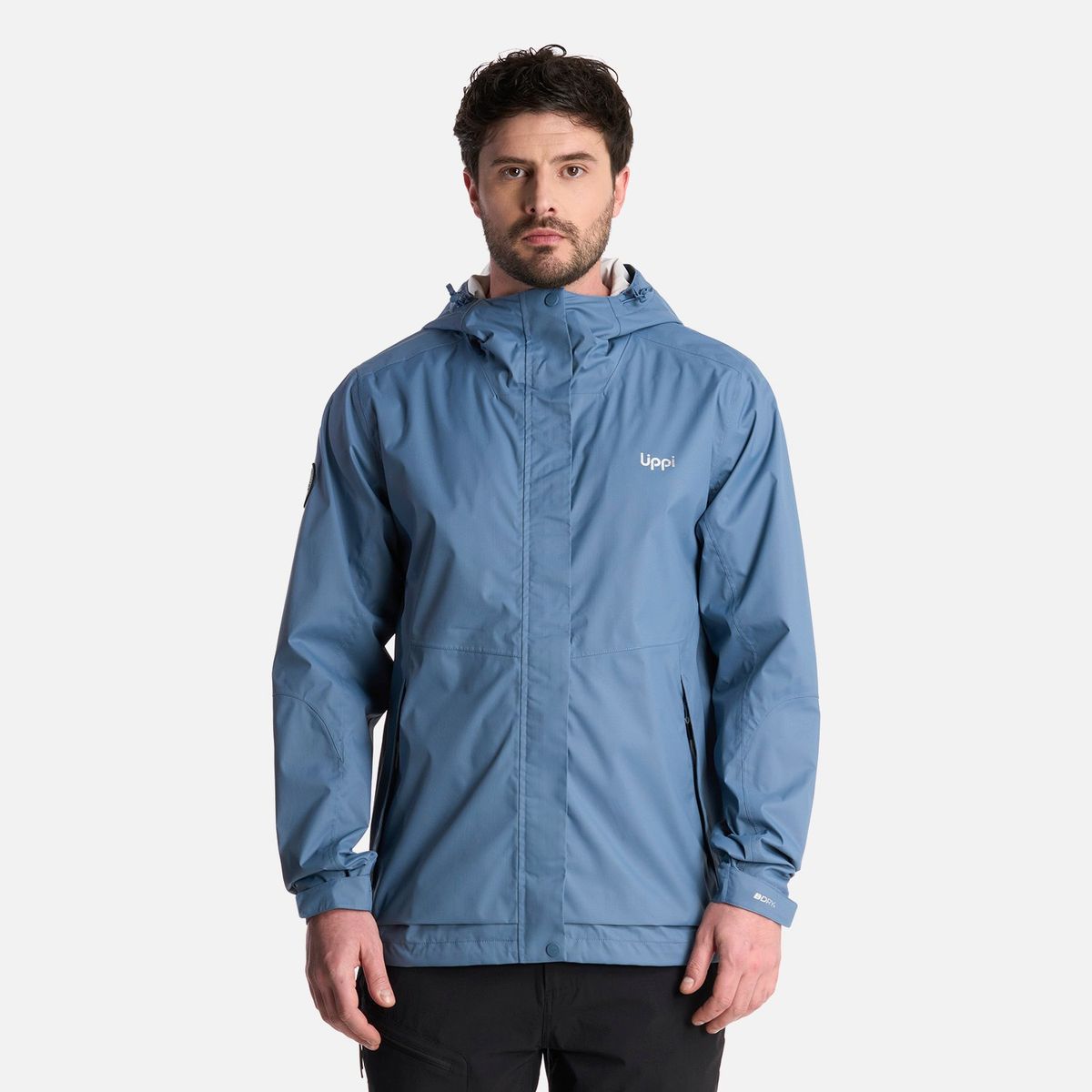 LIPPI - Chaqueta Hombre Blizzard B-Dry Hoody Jacket Azul Piedra Lippi