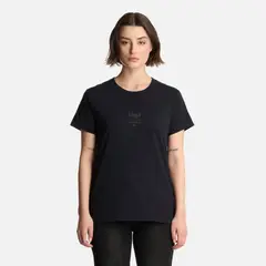 LIPPI - Polera Mujer Ulmo Mid Point T-Shirt Negro