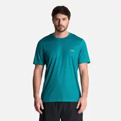 LIPPI - Polera Hombre Core Q-Dry T-Shirt Print Turquesa