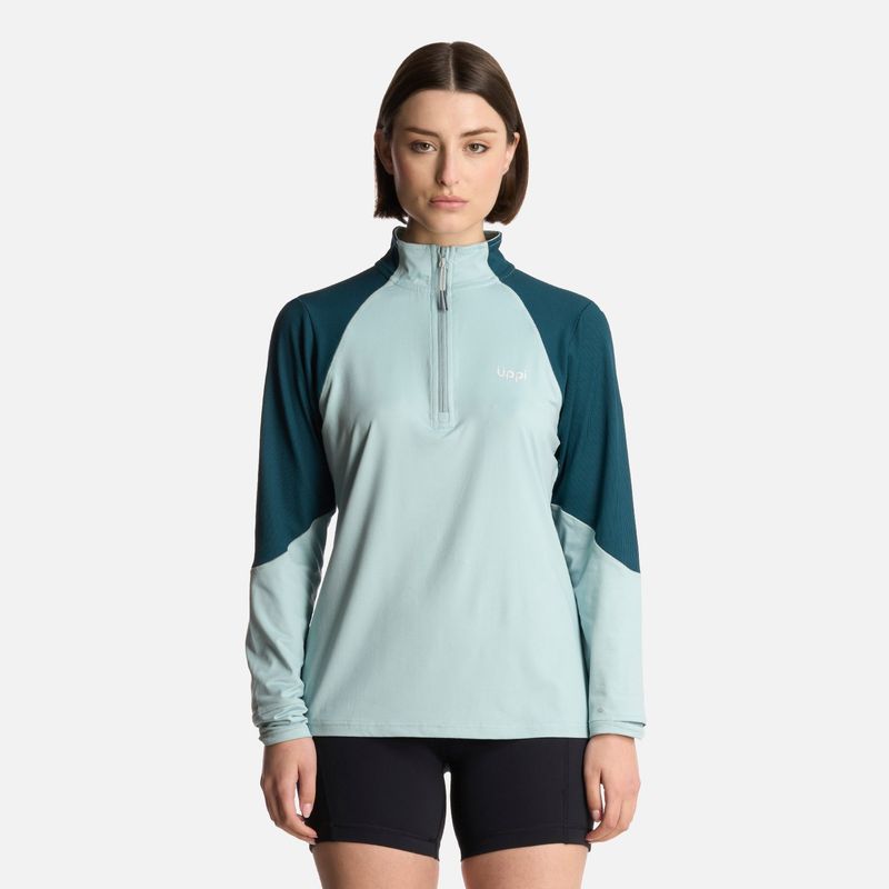 LIPPI - Polerón Mujer Puerto Trucco 14 Zip Petroleo Lippi