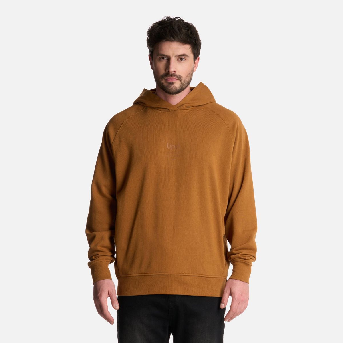 LIPPI - Polerón Hombre Ulmo Hoody Sweatshirt Mostaza Lippi