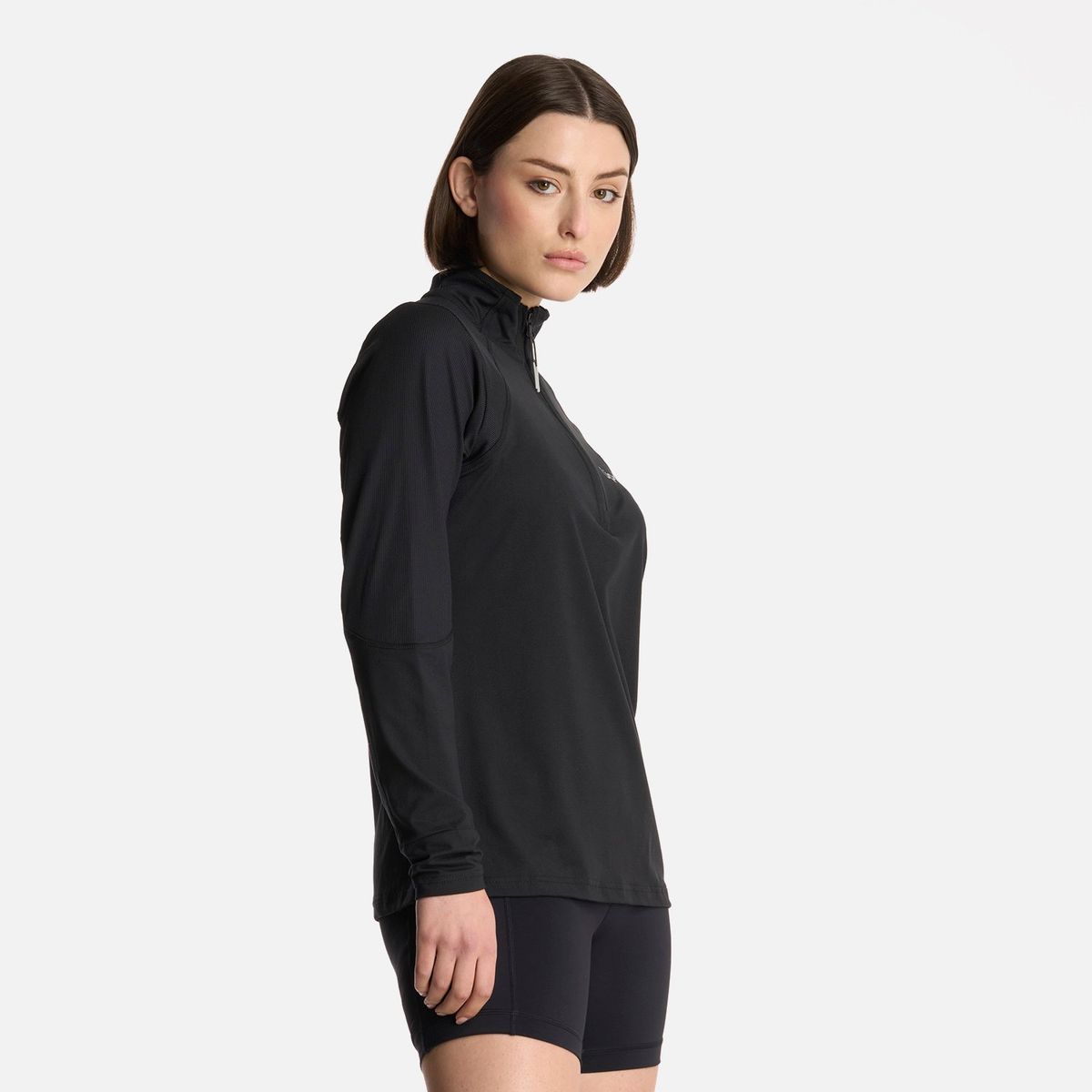 LIPPI - Polerón Mujer Puerto Trucco 14 Zip Negro Lippi