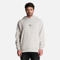 Polerón Hombre Ulmo Hoody Sweatshirt Melange Gris Claro