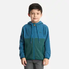 LIPPI - Polerón Niño Stripes Nano-F Full Zip Hoody Azul
