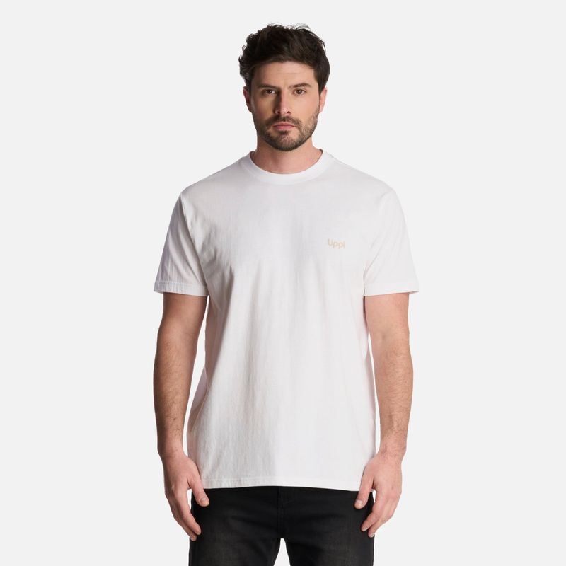 LIPPI - Polera Hombre Up on the Mountain T-Shirt Blanco Lippi