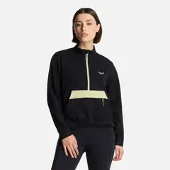 LIPPI - Polerón Mujer DownStreet 1/4 Zip Sweatshirt Negro