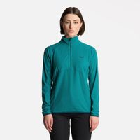 Polerón Mujer Jacaranda Nano-F 14 Zip Turquesa