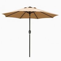 QUITASOL RECTO TERRAZA 2,7 MT CAFE