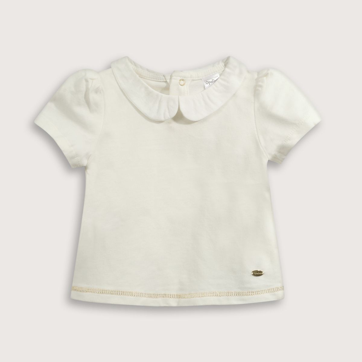 OPALINE - Polera Bebé niña Blanco 39539 Opaline