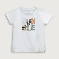 OPALINE - Polera Bebé niño Blanco 39542