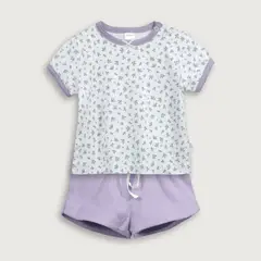 OPALINE - Pijama Bebé niña Lila 39564
