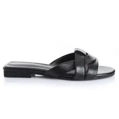 VIA UNO - Sandalia Mujer Negro 22501627