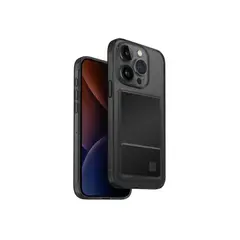 CELLBOX - Carcasa con Tarjetero AirFender ID para iPhone 15 Pro - Negro