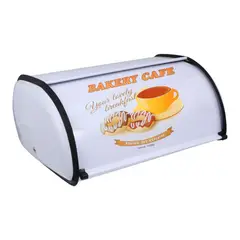 GENERICO - Panera Metálica Vintage Retro Abatible Acero Color Blanco