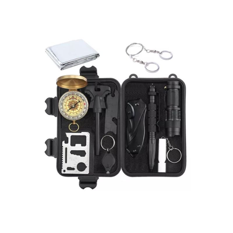 GENERICO - Kit Herramientas De Supervivencia Camping