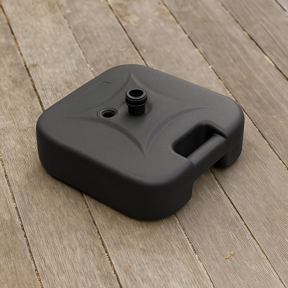 JAVIMATE - BASE PARA QUITASOL 22LITROS NEGRO