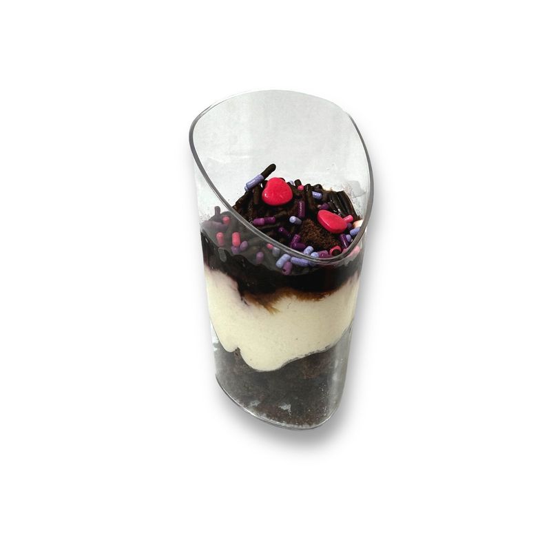 GENERICO - Pack 20 Vasos Shot Acrilico De Gala Para Postres Dulce 100ml
