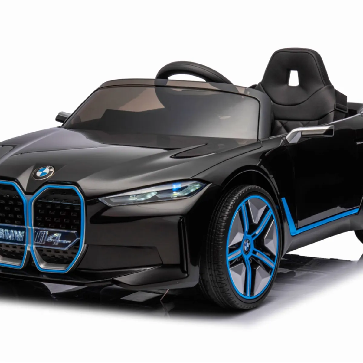 KIDSCOOL - Auto A Bateria BMW I4 12V Negro