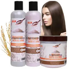 GENERICO - Shampoo Bálsamo Mascara De Arroz Anticaida