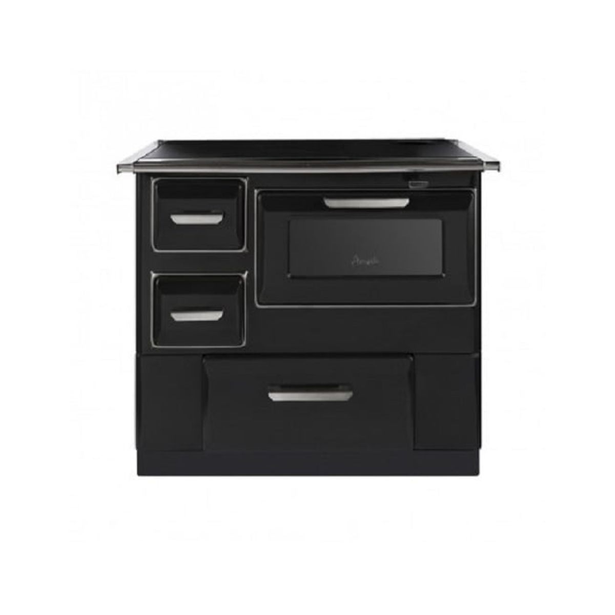 AMESTI - Cocina a leña Angelina negra Amesti