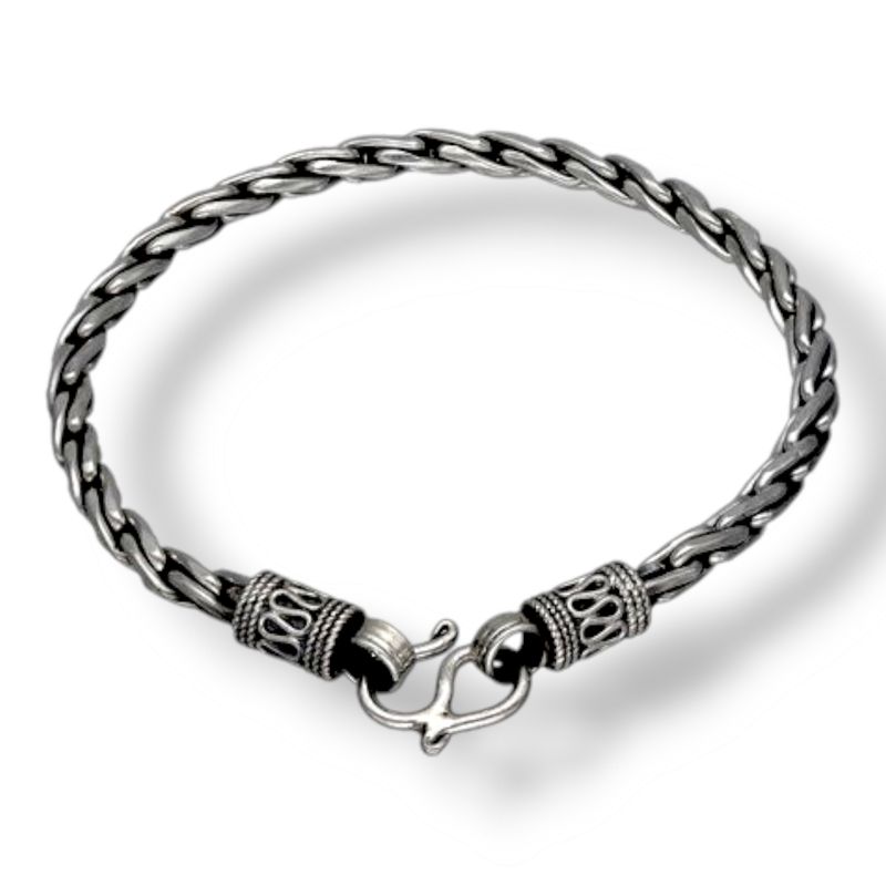 GENERICO - Pulsera de Plata Eslabones