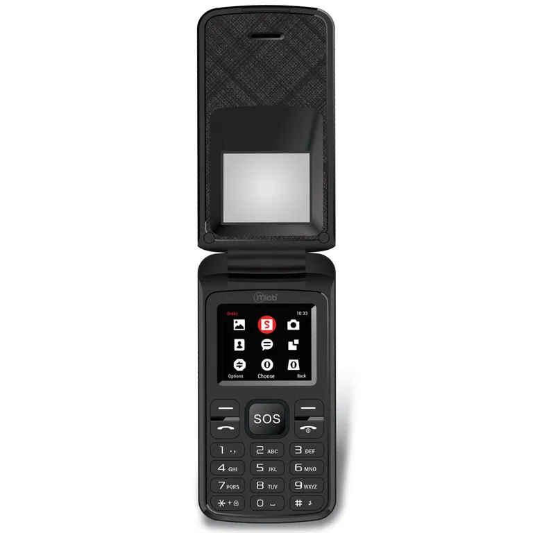 Telefono Celular Adulto Mayor 4G Senior 1.7" Almeja Dual Sim