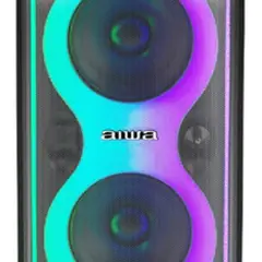 AIWA - Parlante Bluetooth Portatil Karaoke Tws Led Poh4d 600w