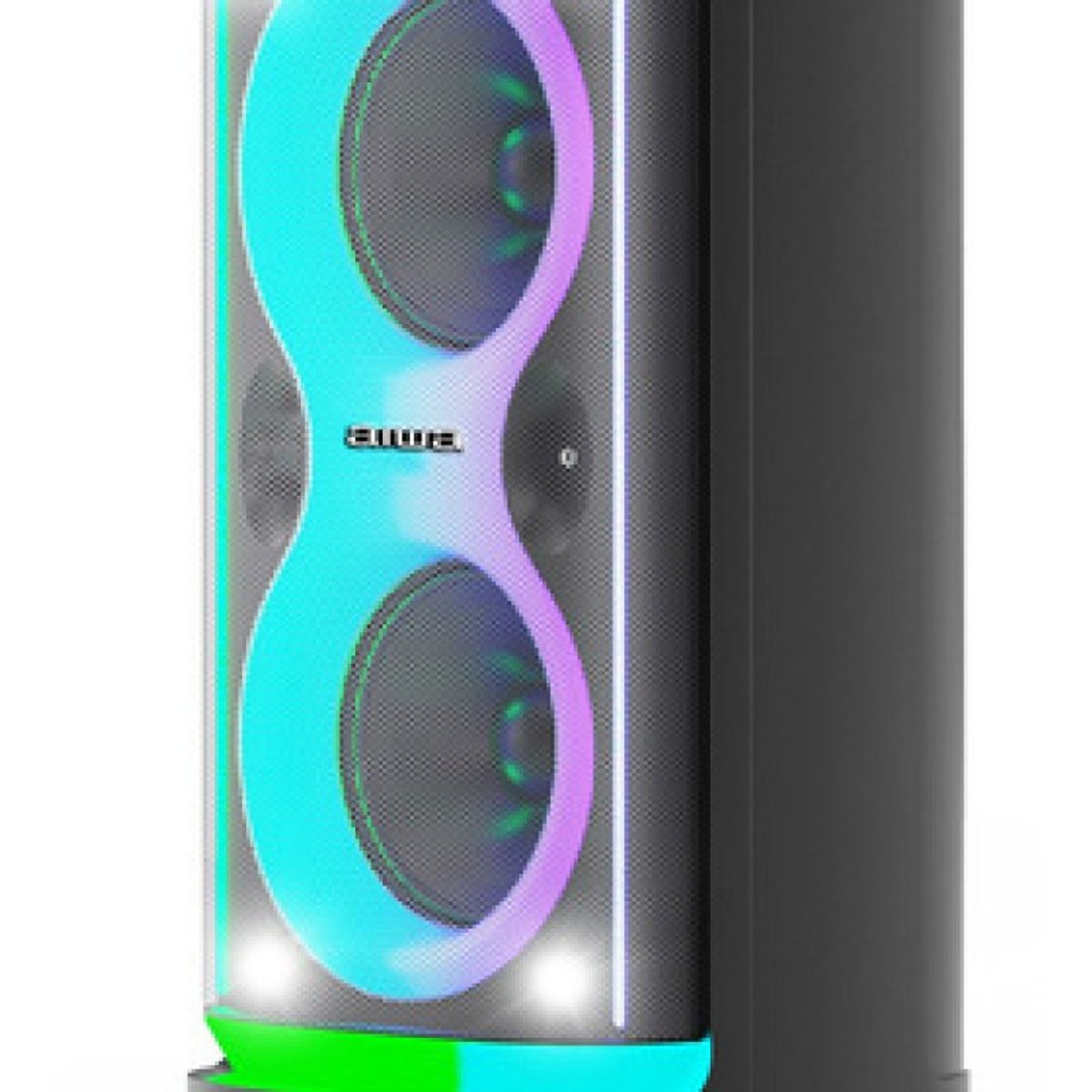 AIWA - Parlante Bluetooth Portatil Aiwa Karaoke Tws Led Poh4d 600w