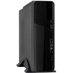 CLIO - Gabinete - Slim S-605 - 500W - Micro ATX - Negro