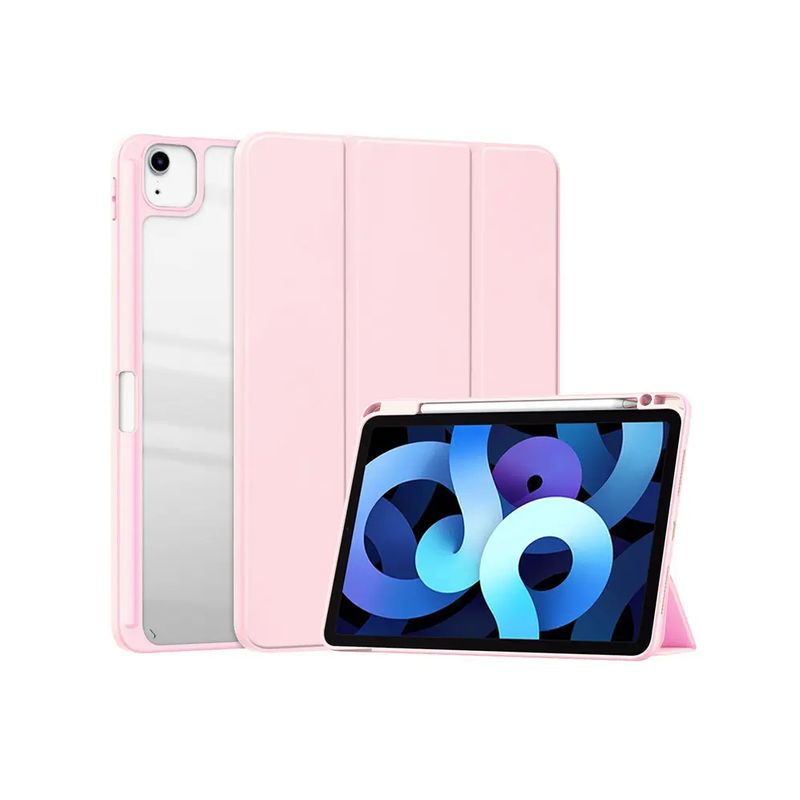 GENERICO - Carcasa funda Para iPad Air 6 11" 2024 / Transparente Rosado