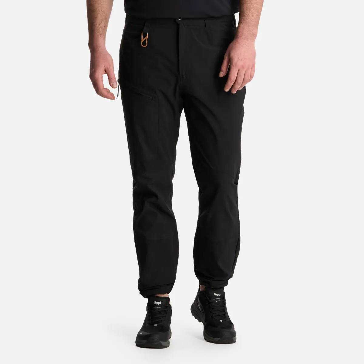LIPPI - Pantalón Hombre Lennox Q-Dry Regular Fit Pants Negro Lippi