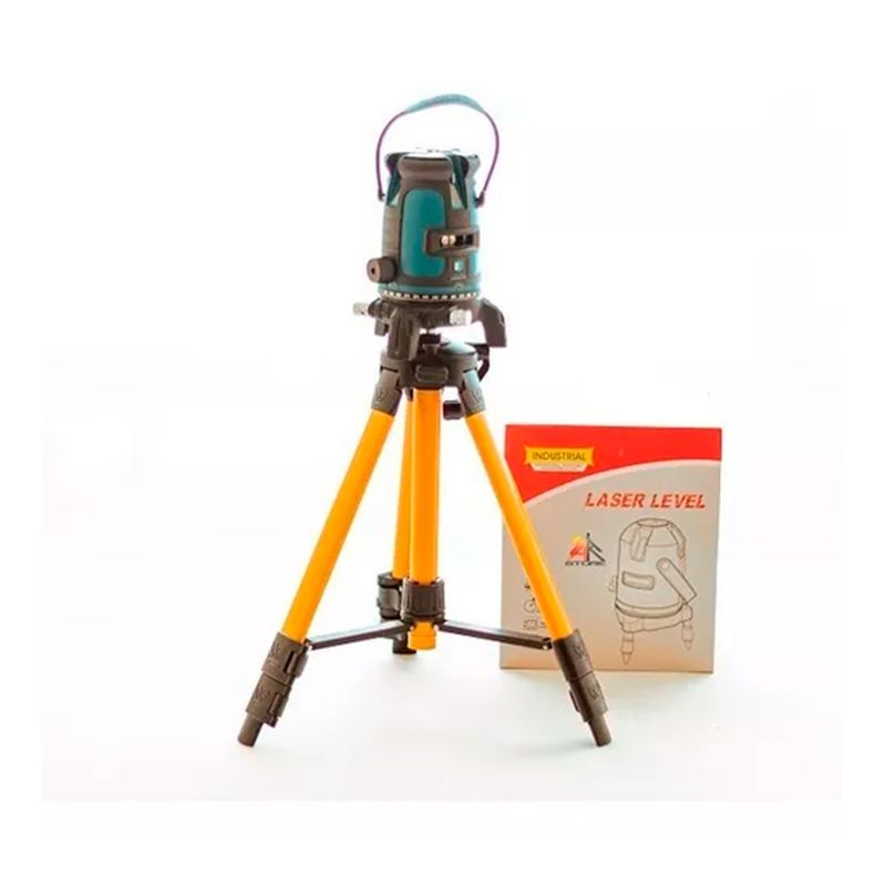 GENERICO - Nivel Laser de 5 Líneas Profesional + Trípode